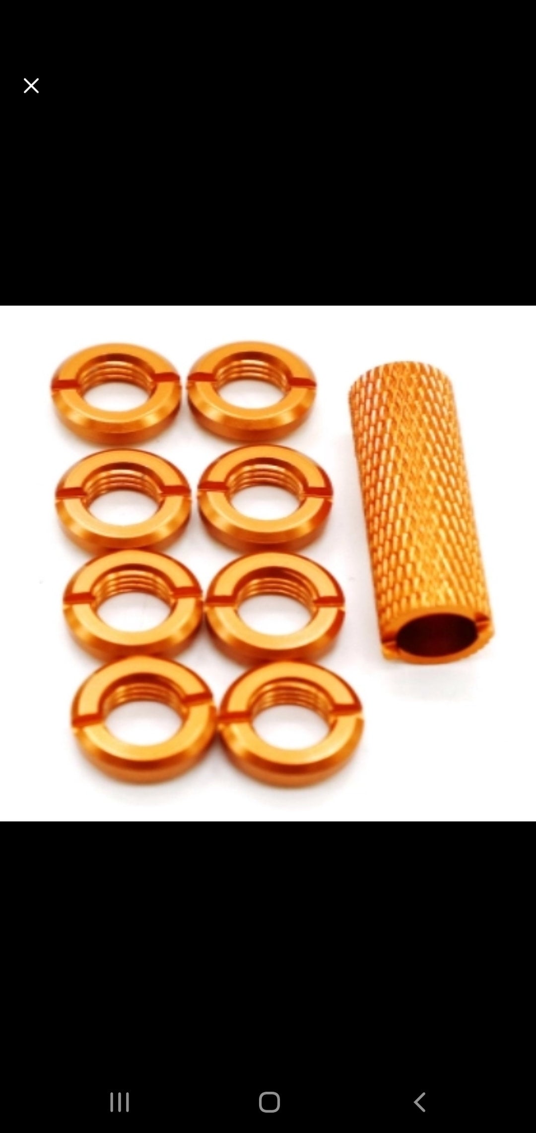 Aluminum Ultra Grab Bling Switch Nuts M3 size | Zoom RC